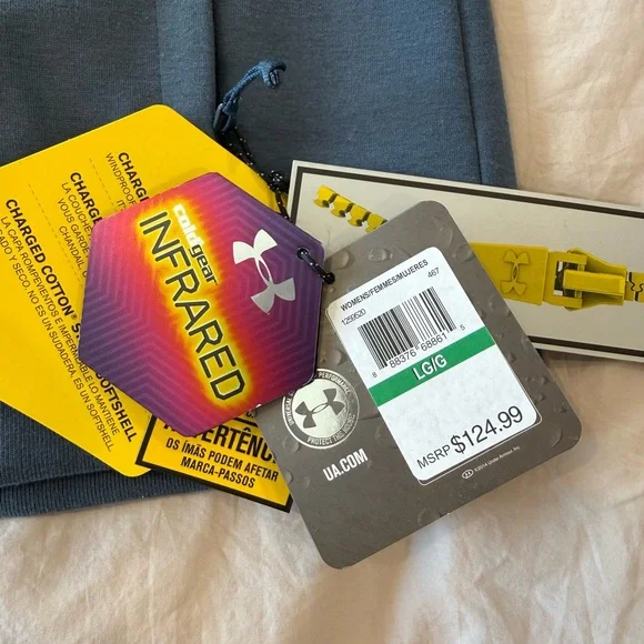 Women’s Under Armour Steel Blue Performance Jacket - Picture 5 of 10